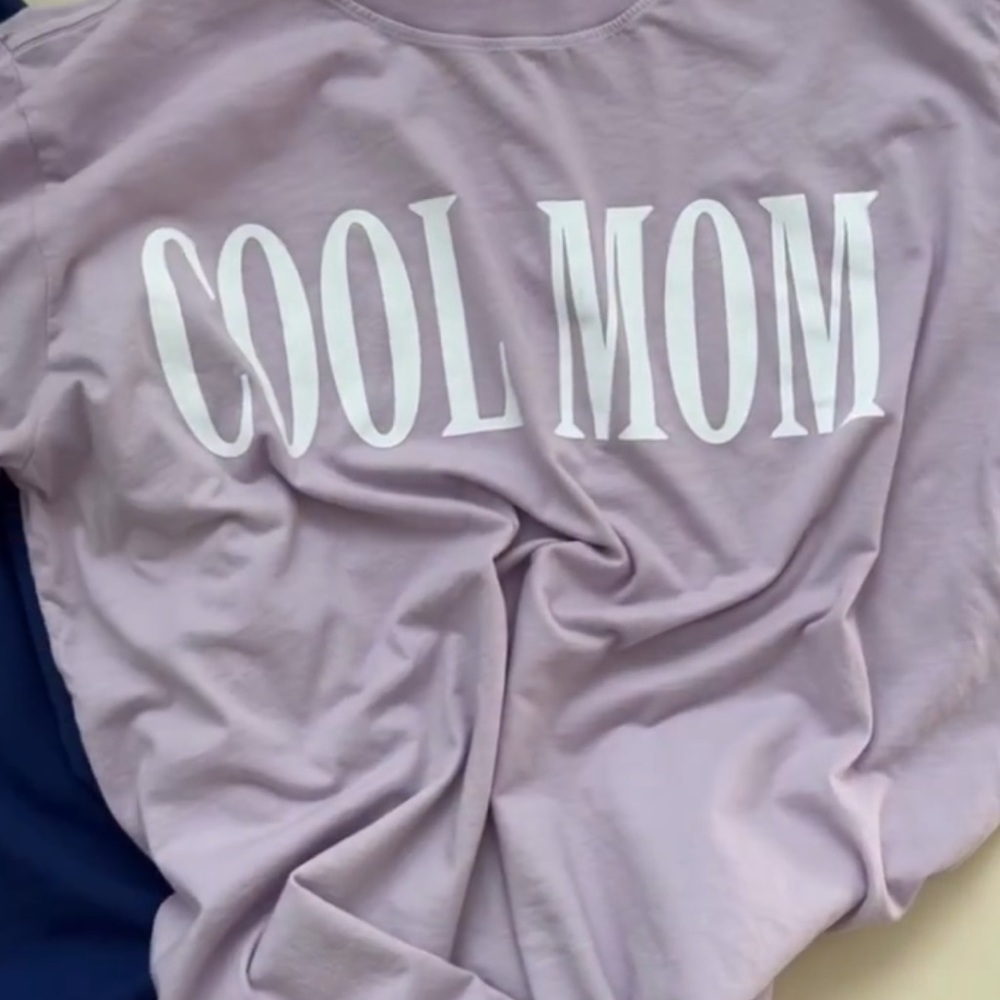 Jean and June “Cool Mom” Women's Sweatshirt - Lavender - L/XL